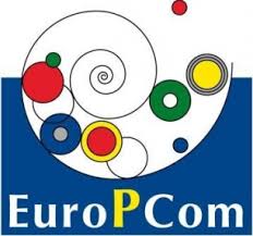 Het vorige EuroPCom logo (vervangen in 2017)